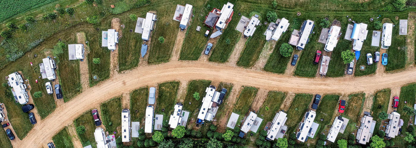 Tent in forest camping