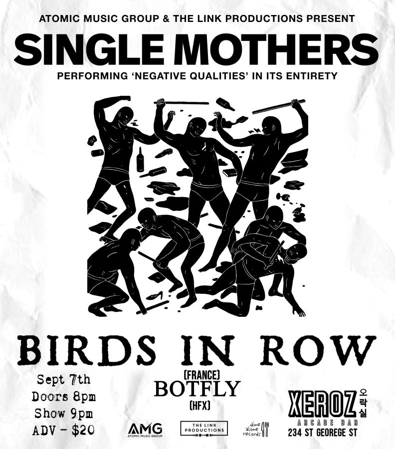 Single Mothers // Birds in Row // Botfly