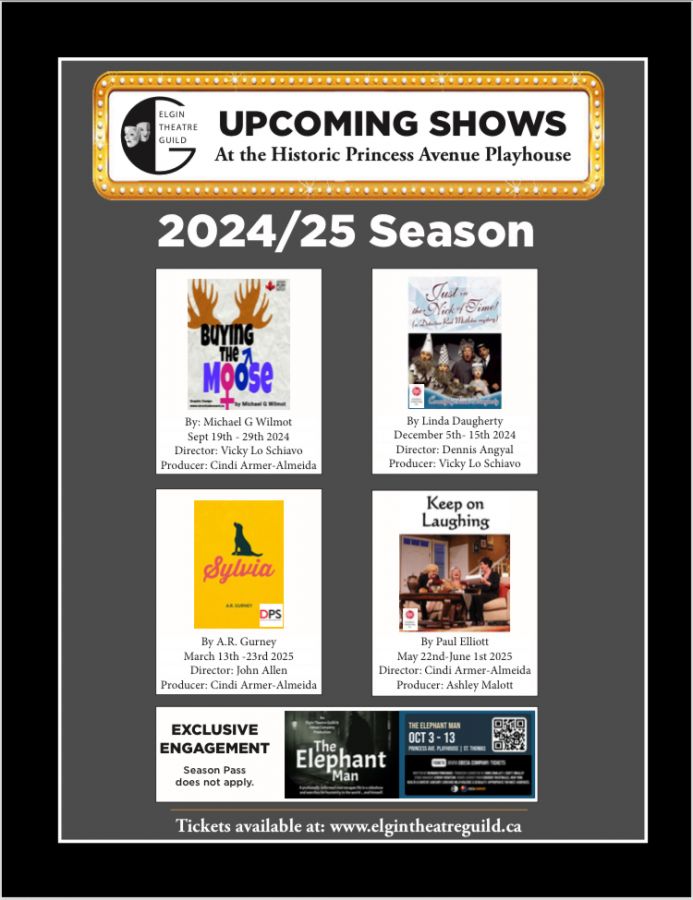 2024/25 Elgin Theatre Guild Season Pass
