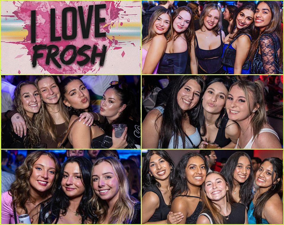 17+ | I LOVE FROSH @ CASABLANCA NIGHTCLUB | SATURDAY SEPT 7TH