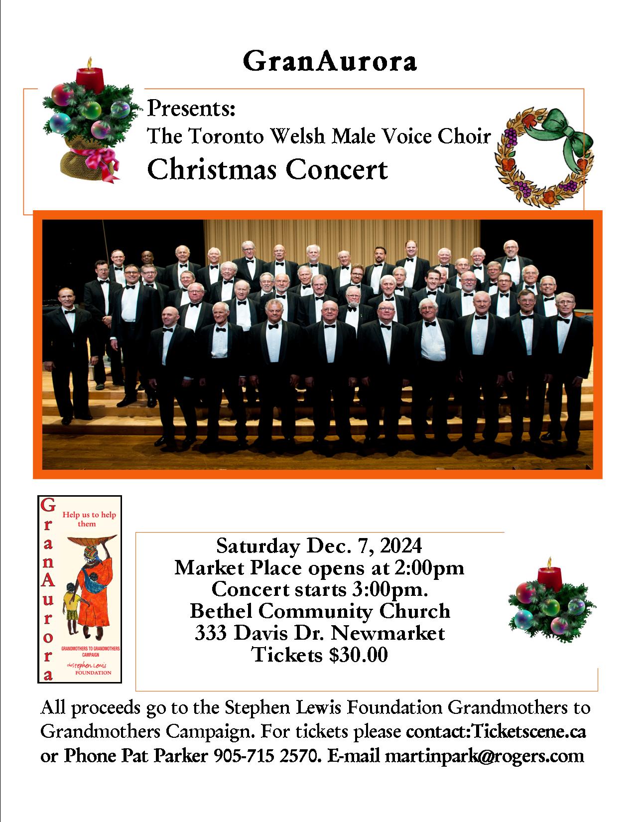 The Toronto Welsh Choir Chistmas Concert