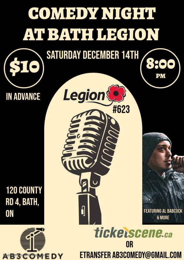 Comedy Night at Bath Legion