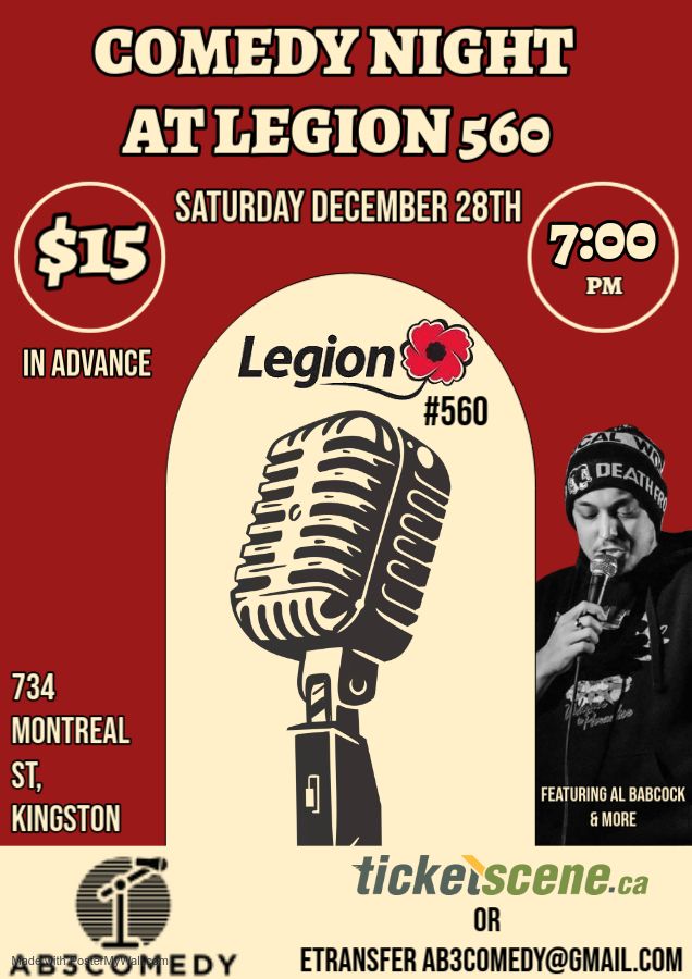 Comedy Night at 560 Legion Featuring Al Babcock