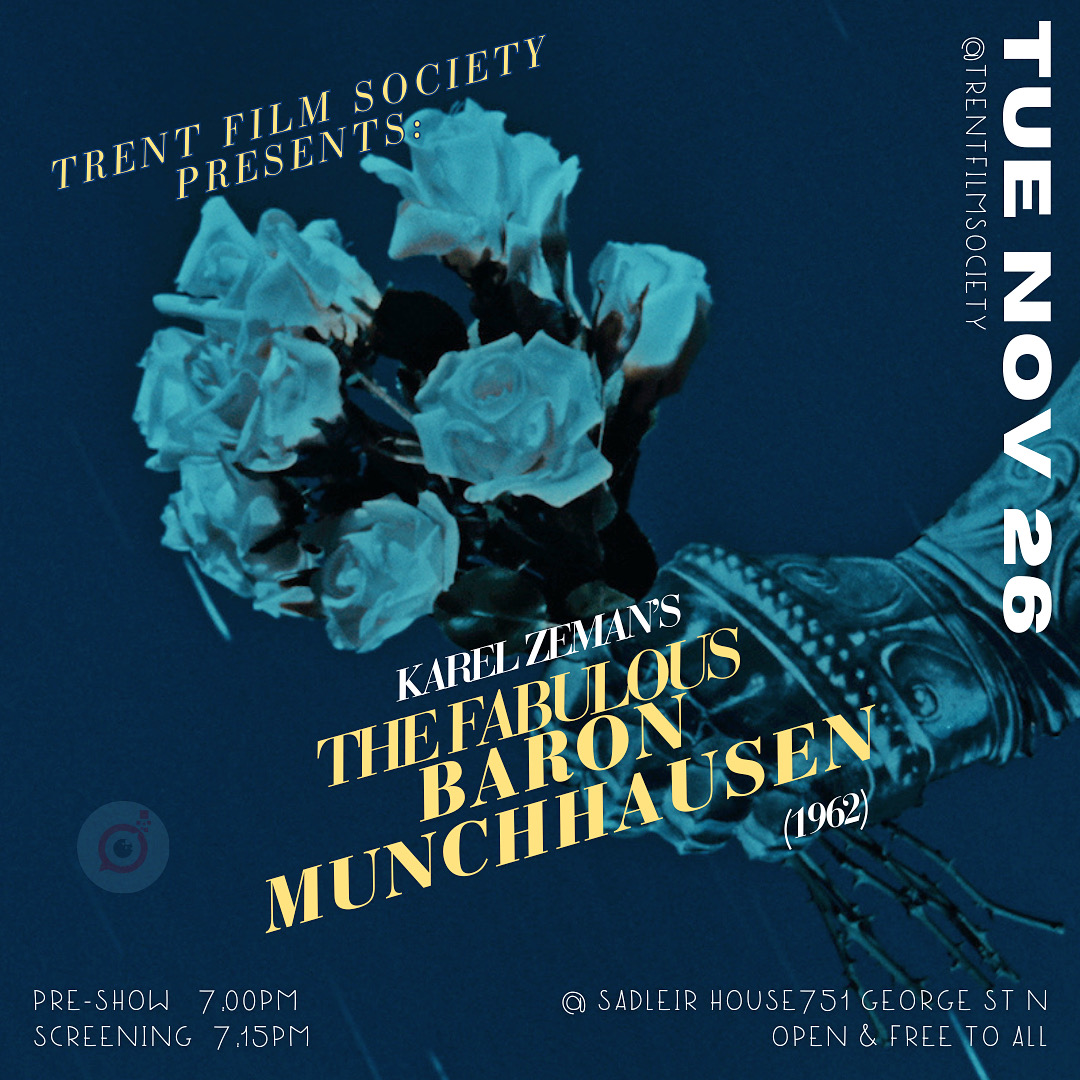 Trent Film Society: THE FABULOUS BARON MUNCHAUSEN (1962)