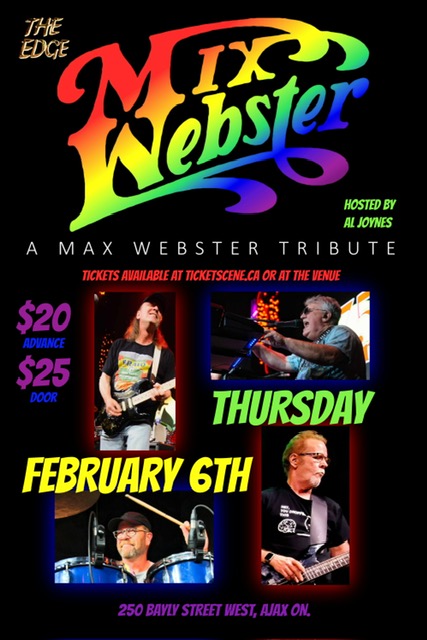 MIX WEBSTER (MAX WEBSTER TRIBUTE BAND)