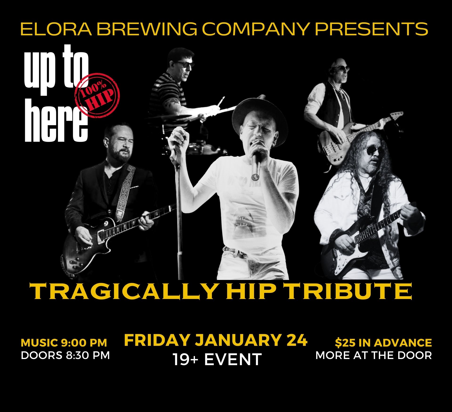 UP TO HERE - The Tragically Hip Tribute