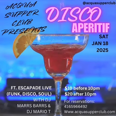 DISCO APERITIF