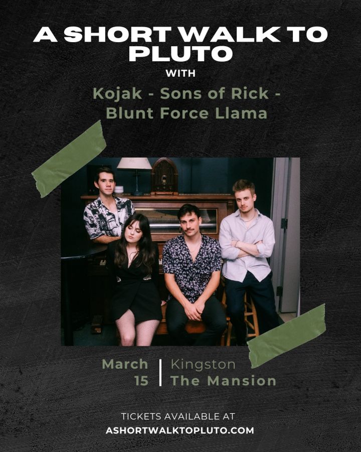 A Short Walk to Pluto LIVE in Kingston with Kojak, Sons of Rick, & Blunt Force Llama