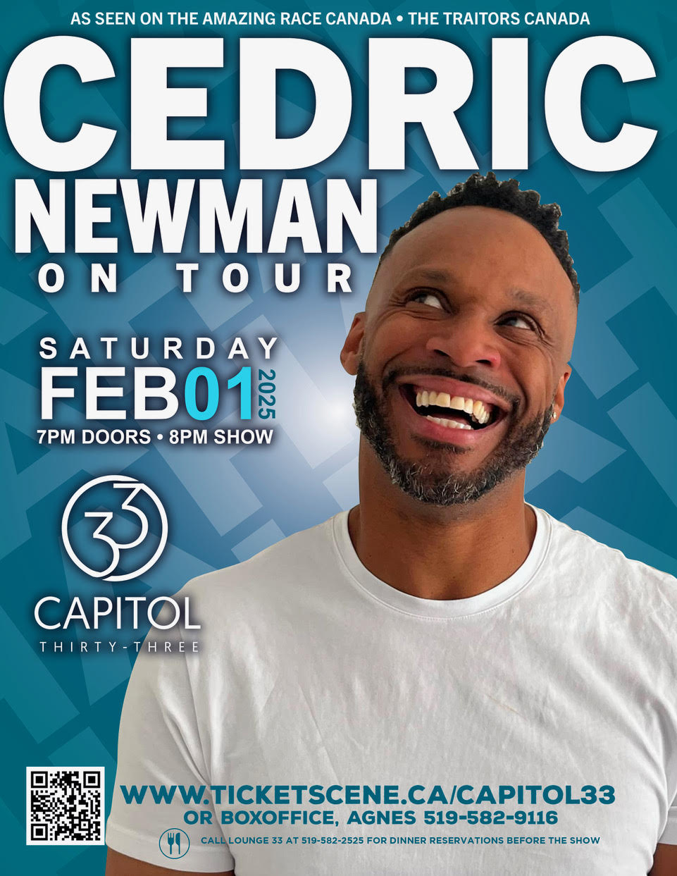 Cedric Newman on tour! 