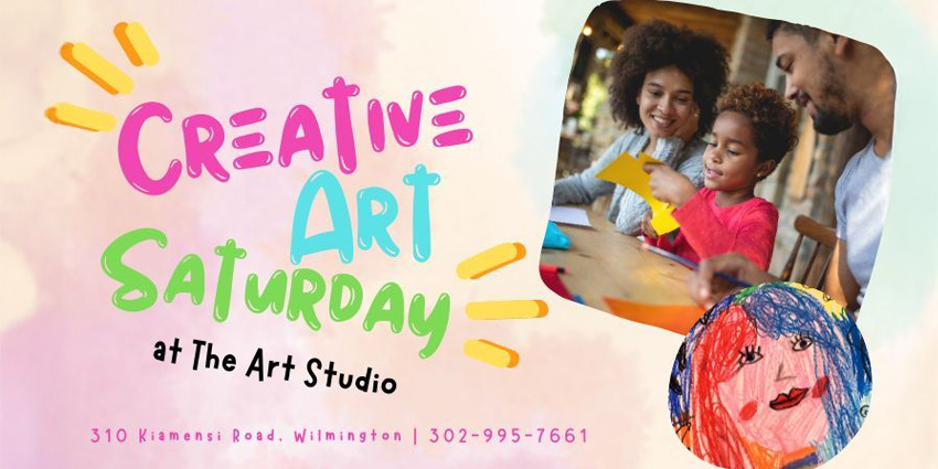 Kandinsky Abstract Art - Free Creative Art Saturday at The Art Studio