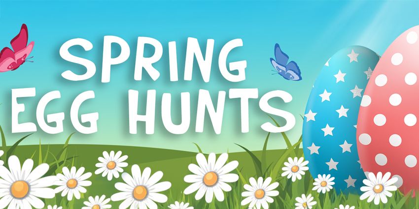 Spring Egg Hunts at Riverland Park