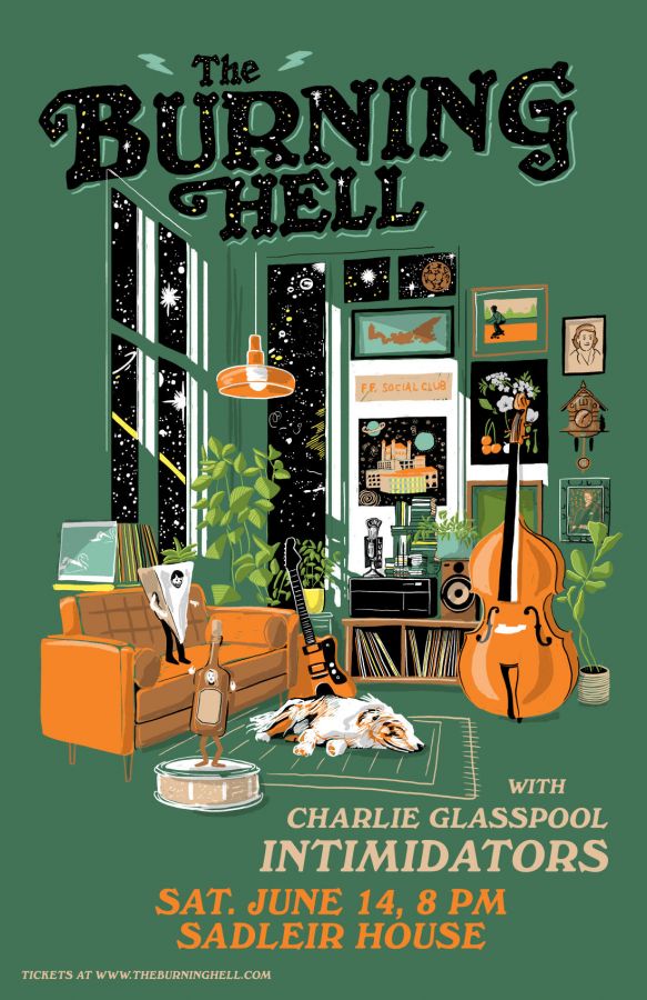 The Burning Hell w/Charlie Glasspool & Intimidators