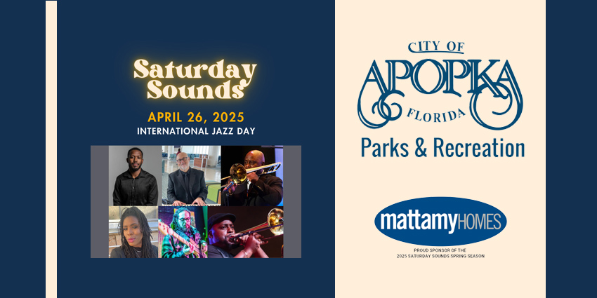 HAPCO: International Jazz Day - Saturday Sounds  at the Apopka Amphitheater