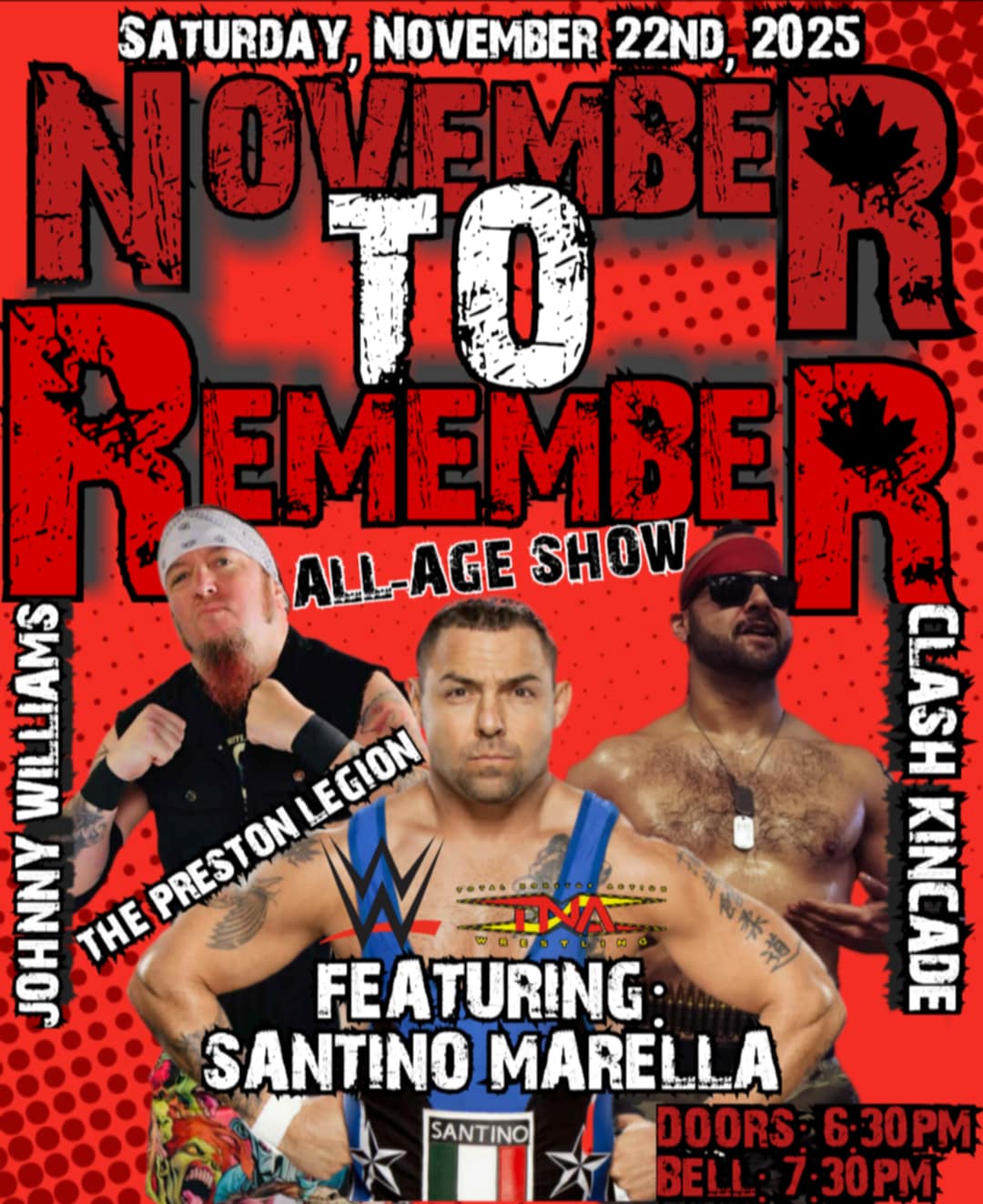 Northern Outlaw Wrestling presents: November to Remember