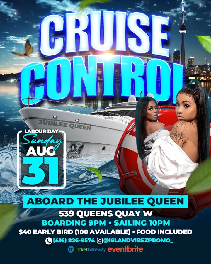 Labour day Cruise $40