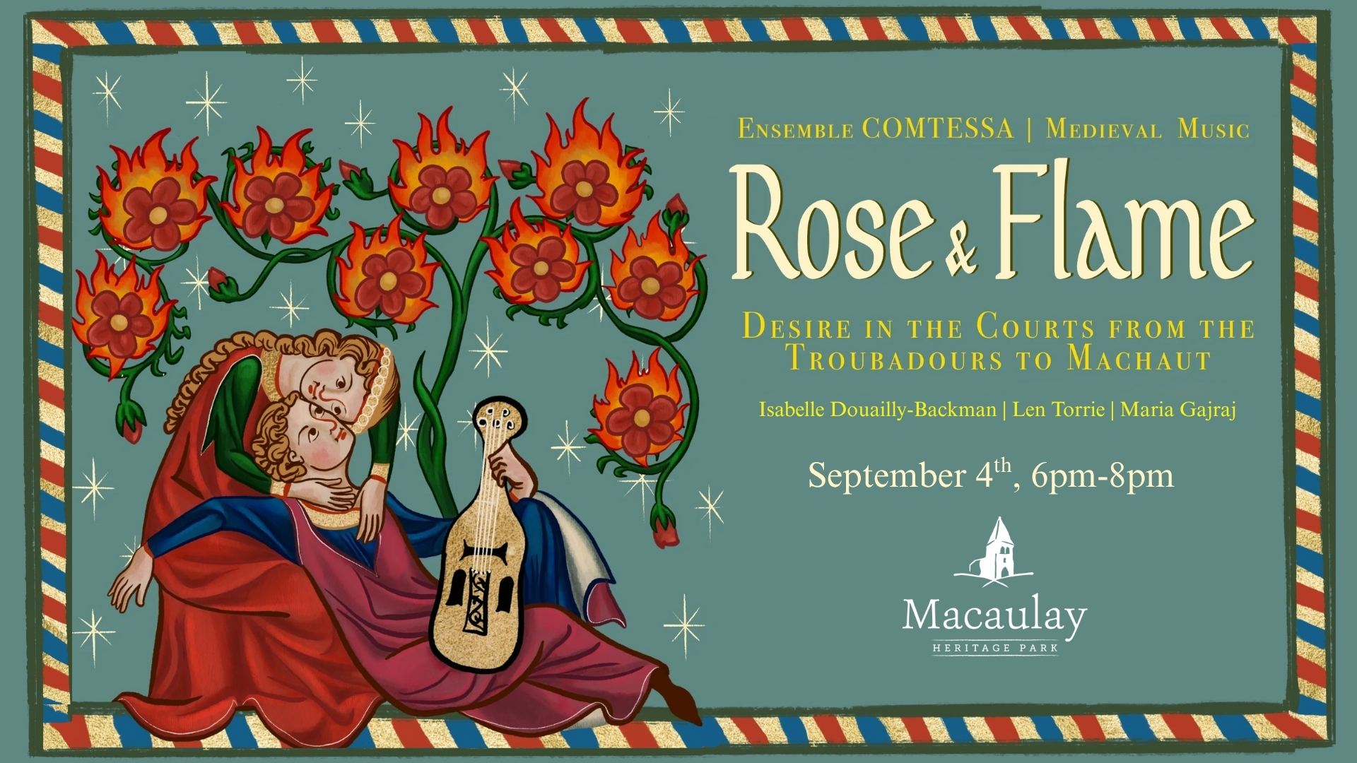 Rose & Flame: Medieval Music with Ensemble COMTESSA