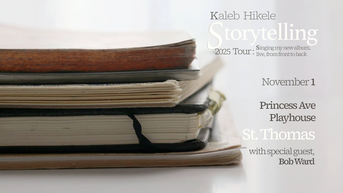 Kaleb Hikele 'Storytelling' Tour: Live in St. Thomas