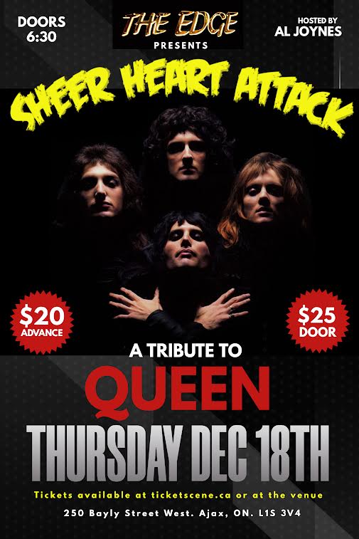 SHEER HEART ATTACK (Queen Tribute)