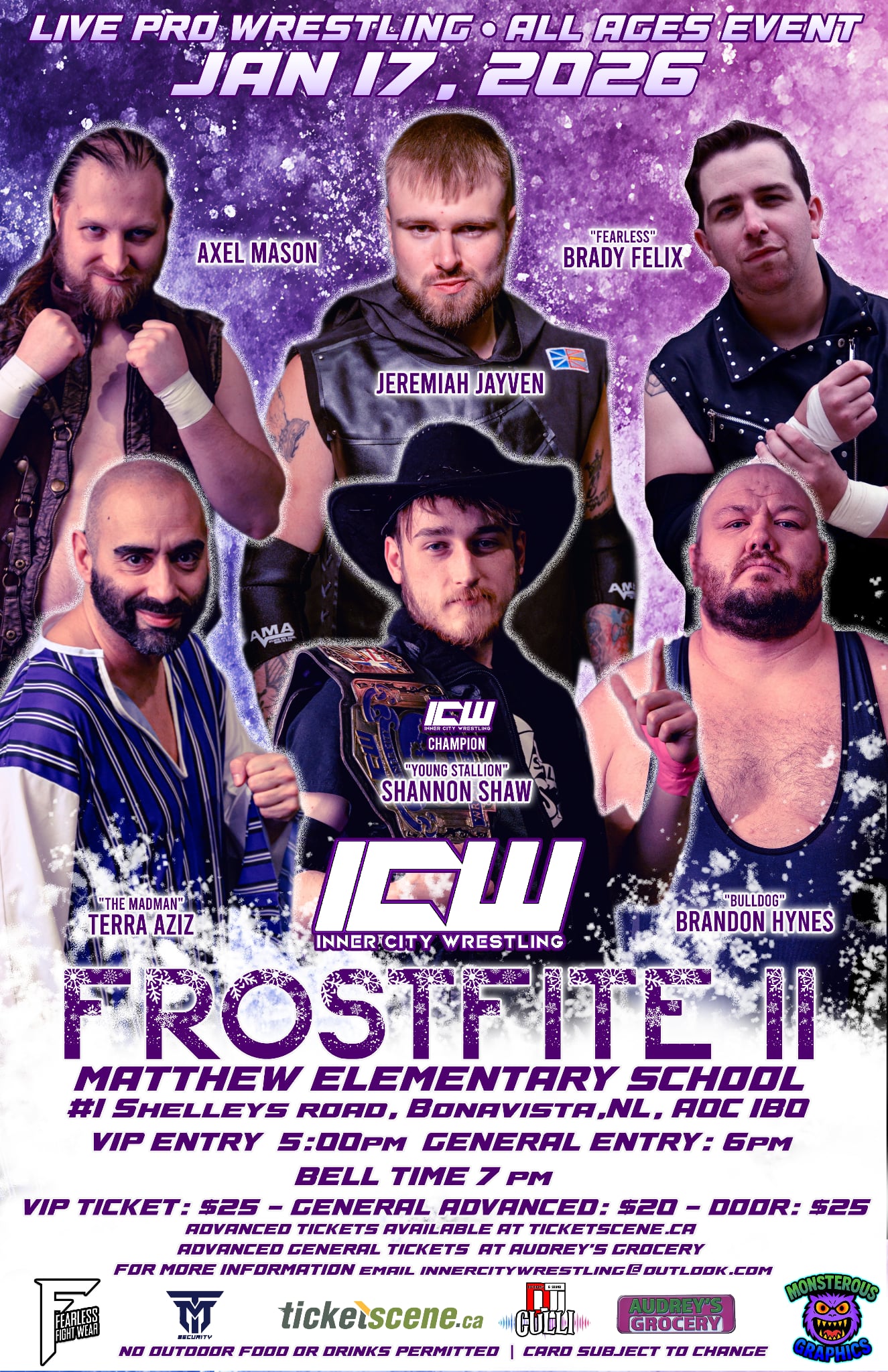 Inner City Wrestling: Frostfite II