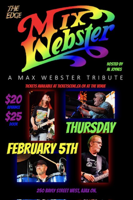 MIX WEBSTER (MAX WEBSTER TRIBUTE BAND)