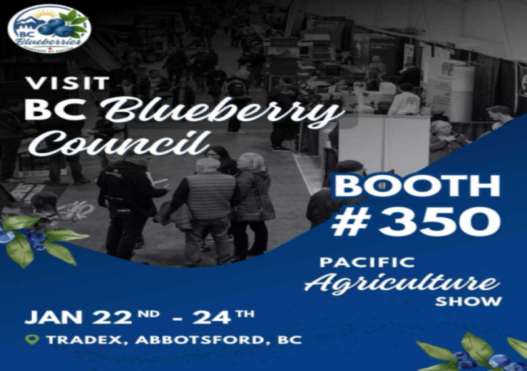 BC Blueberry Council to Engage Industry at Pacific Agriculture Show 2026
