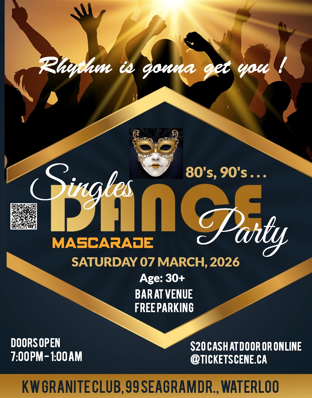 Rhythm is gonna get you ! Singles Mascarade Dance