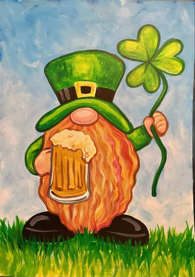 Brushes and Brew Paint Nite