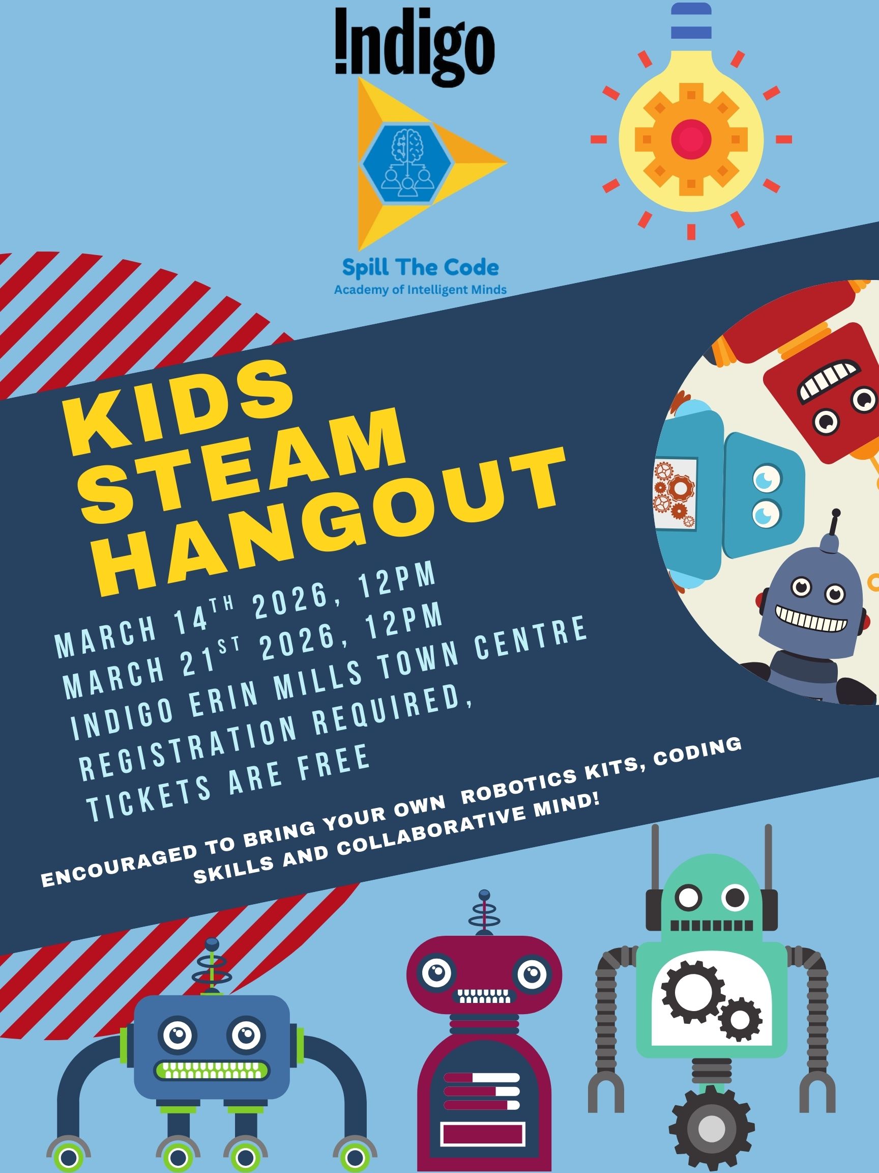 Spill the Code: FREE Kids STEAM Hangout