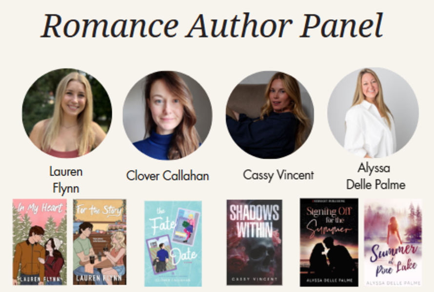 Booked & Blushing: Romance Author Panel