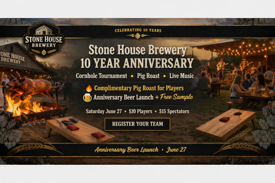 10 Year Anniversary Pig Roast Cornhole Tournament -SPECTATOR