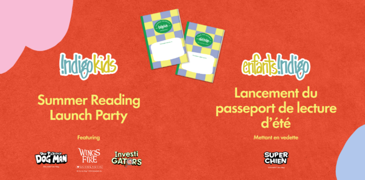 Summer Reading Launch Party: Indigo Halifax: 11 am