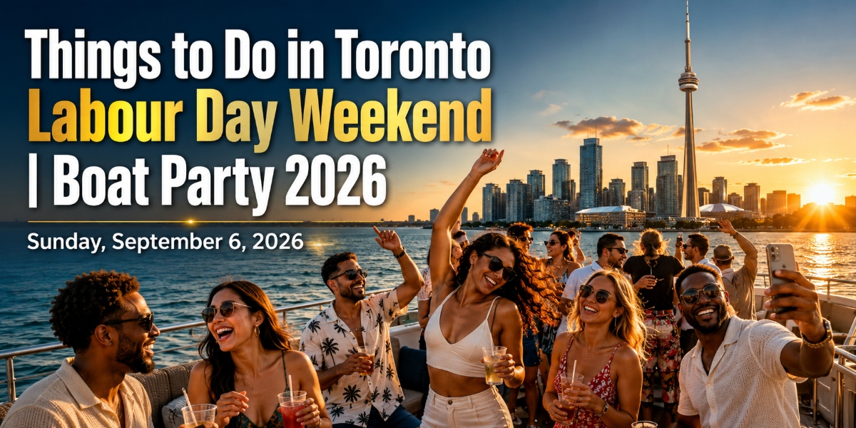 Things to Do in Toronto Labour Day Weekend | Boat Party 2026