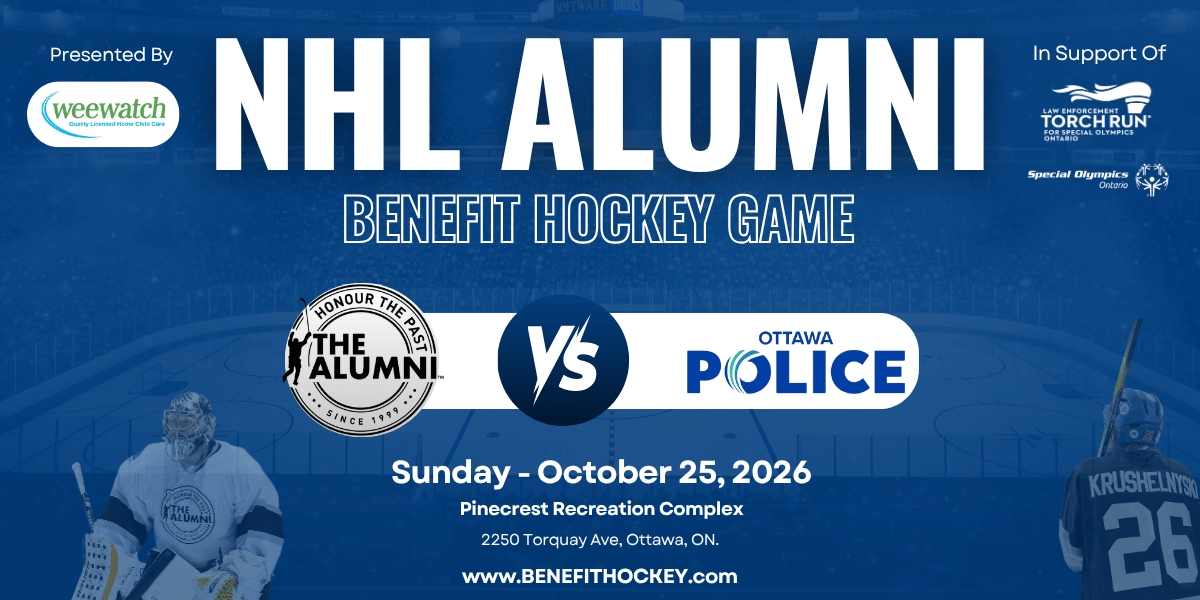 Ottawa NHL Alumni Benefit Hockey Game 2026