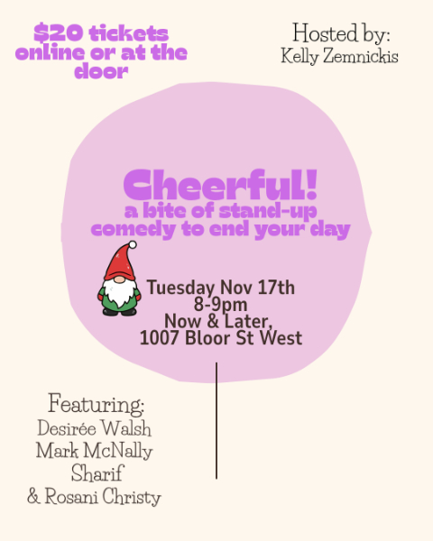 Cheerful! (a night of stand-up comedy)