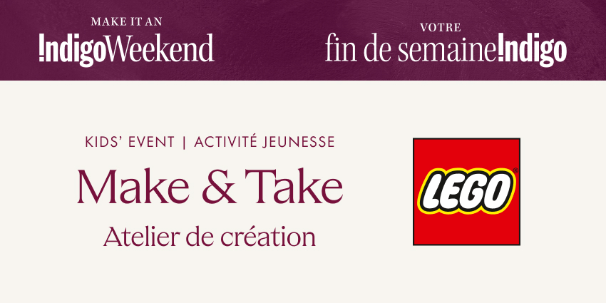 Lego Make & Take: 11am