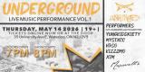 UNDERGROUND LIVE MUSIC...